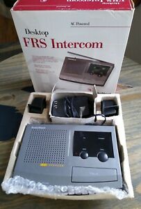 Radio Shack Desktop FRS Intercom w/Vox 21-1845 Tested AC Powered Nice!