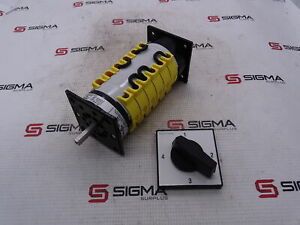 Koncar 4G25N-J782-U40.69 Rotary Switch 480-600VAC 50A 20HP 3PH