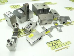 LOT OF ASSORTED INSPECTION FIXTURES &amp; BLOCKS