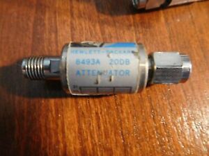 HP/Agilent 8493A 20 dB Attenuator, 12.4 GHz, &lt;1.3:1 VSWR