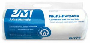 Johns Manville 90010045 Multi-Purpose Fiberglass Insulation Roll, R-6.7, 16&#034;x48&#034;
