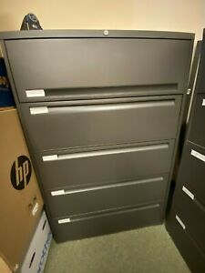 Steelcase 5-Drawer Lateral File Cabinet $200 each (2)