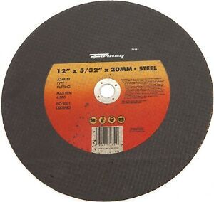 Forney 72351 A24R-BF Chop Saw Blade, Metal Type 1, 12&#034; x 5/32&#034;