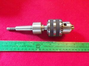 San Ou Drill Chuck w/ Arbor 1-13mm / 1/2&#034; Sanou   JT 33 LATHE 3 JAW