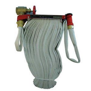 MOON AMERICAN 142-0505 Fire Hose Pin Rack,1-1/2&#034; ID x 50 ft