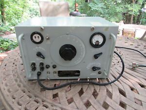 Vintage MilitAry Audio Oscillator TS-382 F/U TUBE Type 6mfd 600v Caps 6.3v Trans