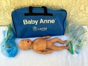 Laerdal Baby Anne Infant CPR EMT Medical Training Mannikin w/ BVM