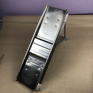 Bron Coucke Professional French Mandoline Slicer, Stainless, Eurodib