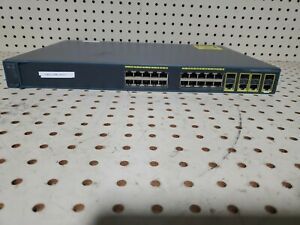 Cisco Catalyst 2960G WS-C2960G-24TC-L 24-Port Gigabit Ethernet Switch