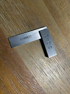 Starrett 50128 Master Precision Square #20-1-1/2 1.5” Hardened Steel Square SQ41