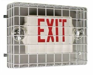 STI Exit Sign Damage Stopper STI-9740 Wire Guard Cage 15.5&#034; x 20.5&#034; x 6&#034;