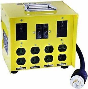 Pack of 4 CEP Construction Electrical Products 6503GU 30-Amp Mini Portable Power