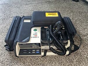 Vintage EMS Antique Physio-Control Lifepak 10c With Carrying Case