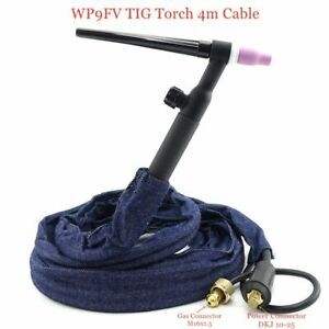 Arc Welding Torch TIG Torch Gas Argon Air-Cooled Flexible Neck Gas Valve