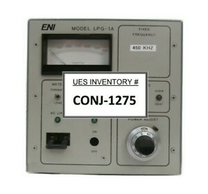LPG-1A ENI Power Systems LPG-6A RF Generator Tested Not Working