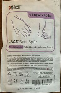 Masimo LNCS Neo adult/neonatal SpO2 sensors (20 sensors) Exp. 2024