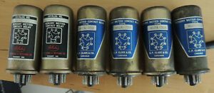 6x Mercury Wetted Relays DPDT HG2A-1003  MW-2603-12 CP Clare, Adams Westlake