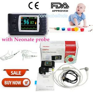 CONTEC Neonatal Infant  Kids Born Pulse Oximeter Spo2 Monitor Sleep Recorder FDA