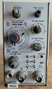 TEKTRONIX 7A22 Differential Vertical Amplifier - Untested