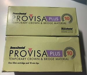 Temporary Crown and Bridge Material Shade A2-Provisa Plus- Bundle 2 boxes