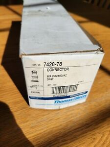 Thomas &amp; Betts Russellstoll 7428-78 60A 600V Connector