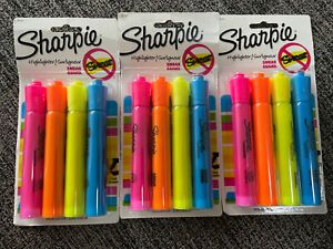 3 Packs of 4 Sharpie Accent Highlighters Assorted Colors School Office Supplies