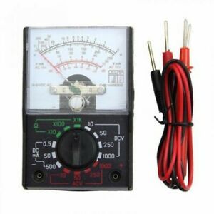 MF-110A AC/DC 1000V Analog Multimeter  Panel Frequency Meter Hertz Indicator Pro