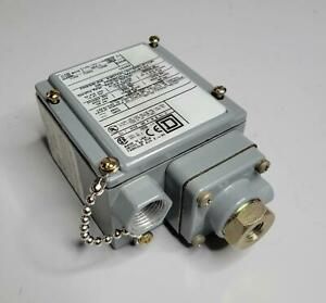 Square D Industrial Pressure Switch 9012GBW-2