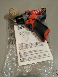 Milwaukee 2504-20 M12 FUEL Fuel Brushless 1/2&#034; Hammer Drill (tool only)