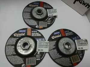 Norton Gemini Grinding Wheel Lot of 3