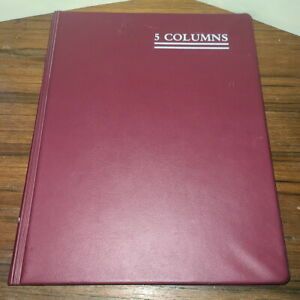 National Brand 58-505 Account Book - 5 Columns- 152 Pages
