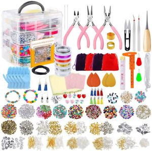 PP OPOUNT 2035 PCS Jewelry Making Supplies, Jewelry Making Kit with Jewelry Bead