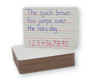 Economy Dry Erase Answer Paddle 12 Pk