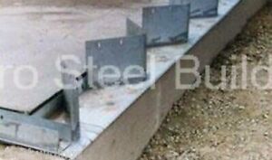 DuroSPAN Steel 42&#039;x26x17&#039; Metal Building Kit. DIY Open Ends. W/baseplates/manual
