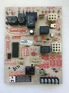 Lennox SureLight Control Board 24L8501 White Rodgers 50A62-121 used #D171