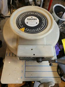 Marsh Model R 1&#034; Stencil Cutter / Cutting Machine