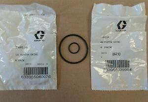 GRACO 1 EACH 248135 &amp; 248134 ORING FOR THE PISTON.ON FUSION GUN