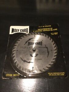 Brand new Item no. 38535 - 7-1/4&#034; MOLY CARB 40 Tooth Blade great tool