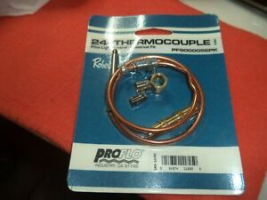 NEW Robertshaw PF9000056PK-24” Thermocouple Uni-Couple with Zip Nut, Sealed