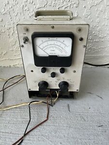 Vintage OHM meter Model 261 - Alpha Instrument Co. - New London, Conn.