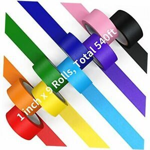 Colored Masking Tapes Colored Tapes Rolls Colored Painters Tapes Colorful