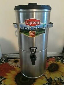 Curtis Lipton Brewed Iced Tea 3.0 Gallon Stainless Steel Urn Drink Dispenser