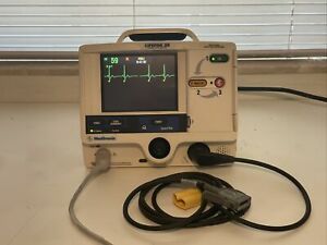 Physio Control Lifepak 20 Biphasic 3 Lead Analyze Pacing with Therapy Cable Elec
