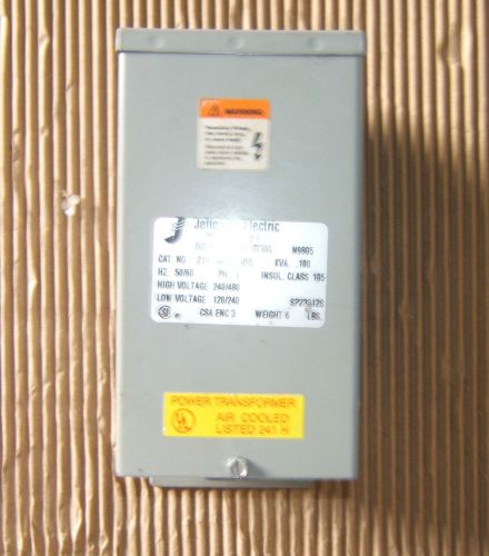 Jefferson electric powerformer  211-0021-055 transformer outdoor .100kva for sale