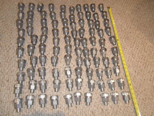 10465al t&amp;b water tight teck connector 1/2&#034; cable jacket od .750-.885 lot of 100 for sale