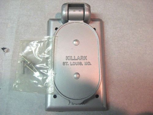 Killark wet location outlet cover p/n fscdr made in usa for sale