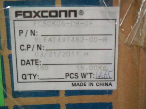 124 pcs foxconn fc50k06-db-of for sale