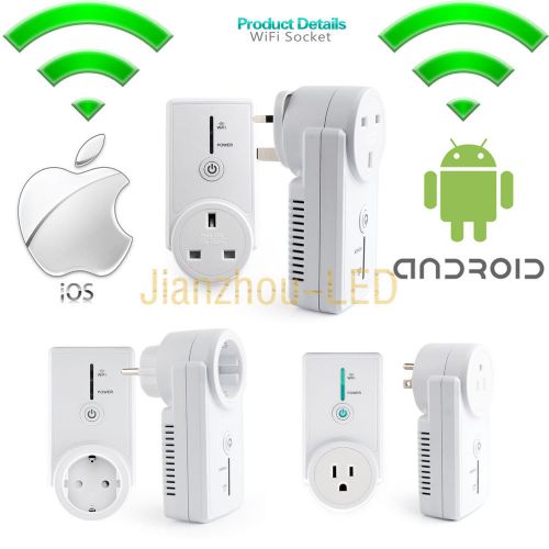 Us home smart wifi timing socket outlet phone app android remote control switch for sale