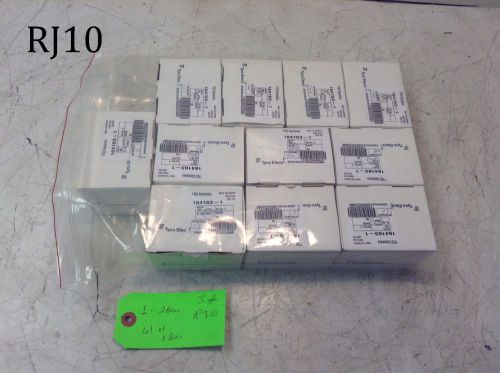 Nib lot of 11 tyco electronics 164163-1 multimatetype iii connector pin 24-20awg for sale