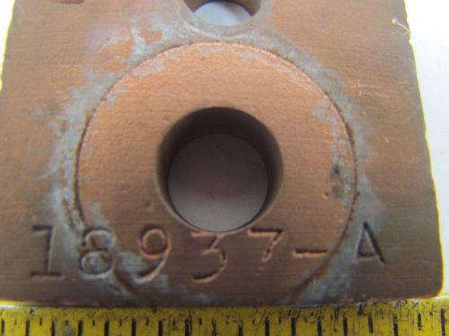 18937-A 300-500MCM 2 Conductor Copper Lug 1/2&#034;Stud Pad Size 3&#034;x2&#034;